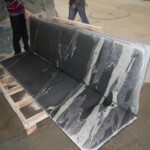 Black Storm Granite, High Quality Black Granite Slab