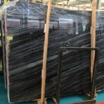 Cartier black marble slab with competitive price