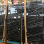 Cartier black marble slab with competitive price