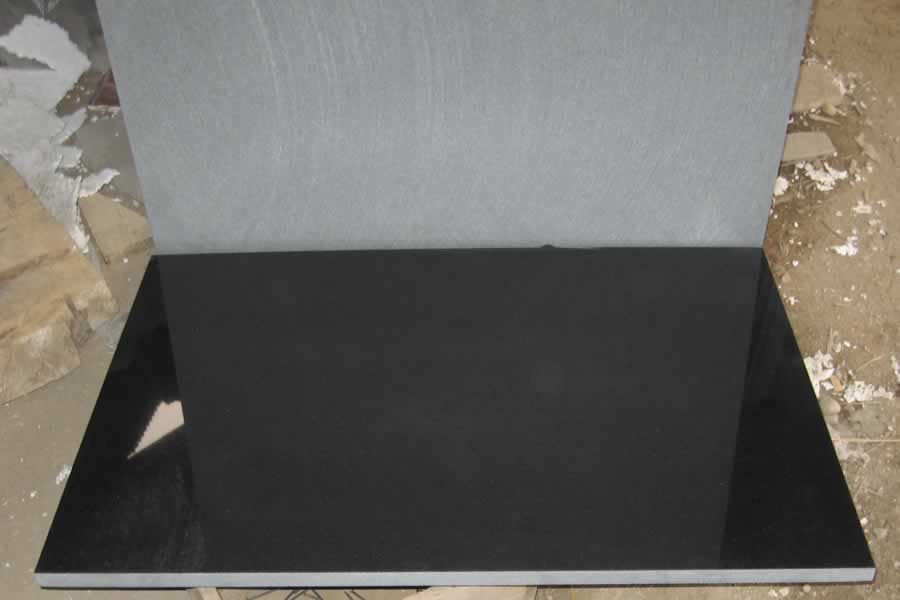 China Black Granite Slab