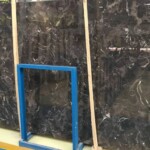 China brown marble slab with competitive price