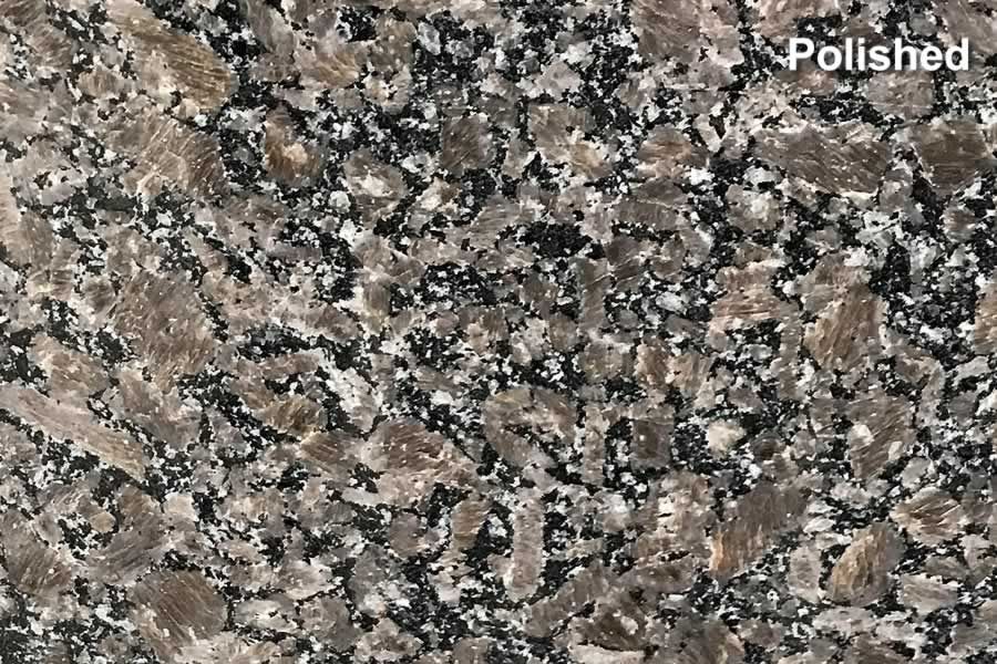 Diamond brown granite