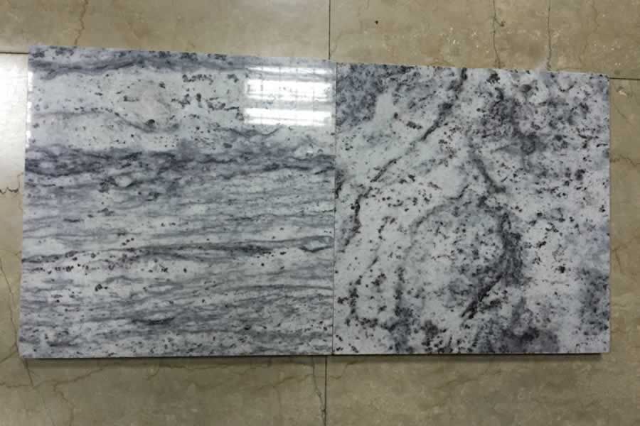 Diamond white granite