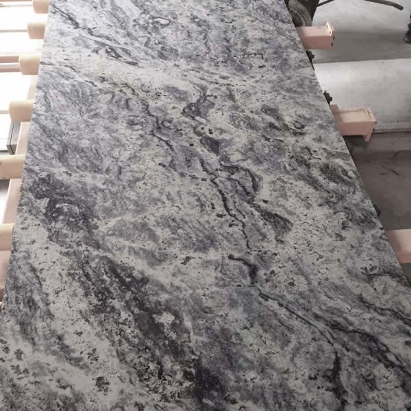 Diamond white granite