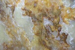 Golden green onyx slab and tiles for countertops