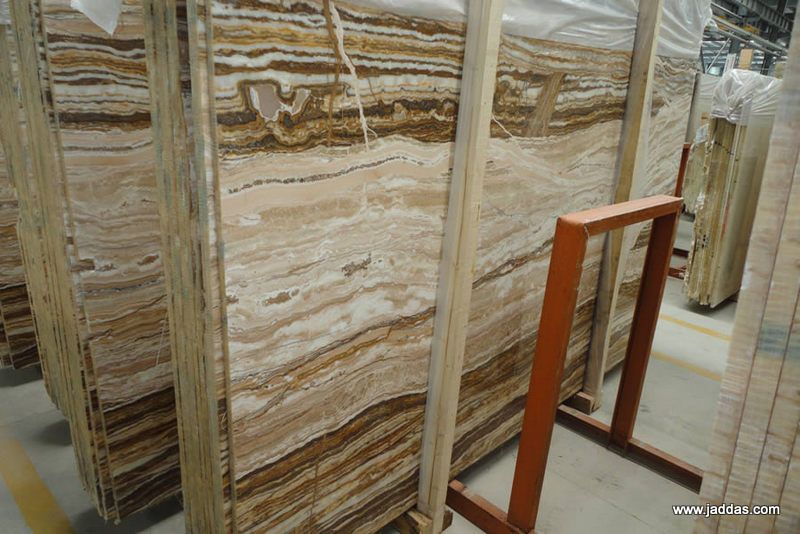 Golden wood onyx