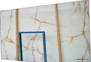 Iran white onyx slab and tiles for countertops