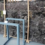 Jazz black marble slab with competitive price