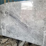 Pacific grey marble slab with competitive price