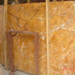 Rainforest yellow marble slab with competitive price