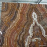 Red agate onyx slab and tiles for countertops