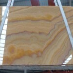 Red dragon onyx slab