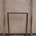 Rose beige marble slab with competitive price