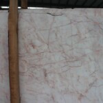 Rosey pinky marble slab with competitive price