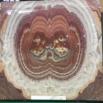 Ruby red onyx slab and tiles for countertops