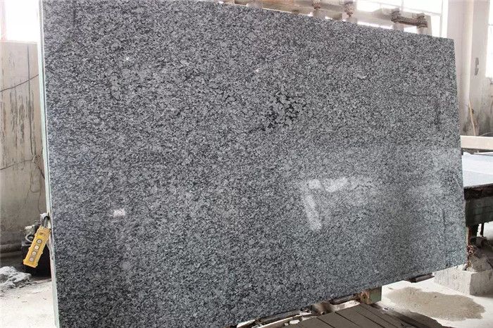 Spary White Granite Slab