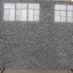 Spary White Granite Slab, High Quality White Granite Slab