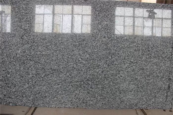 Spary White Granite Slab