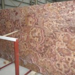 Tiger red onyx slab and tiles for countertops