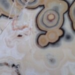 White fragrant onyx slab and tiles for countertops