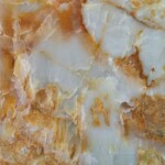 White gold onyx slab and tiles for countertops