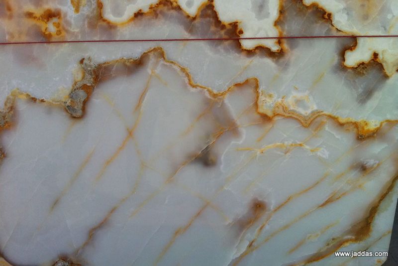 White gold onyx