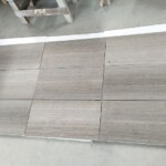 Wooden grey marble slab with competitive price