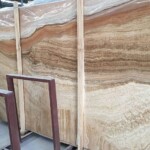 Wooden onyx marble slab with competitive price