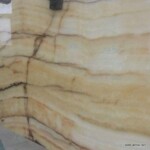 Yellow high glossy onyx slab and tiles for countertops