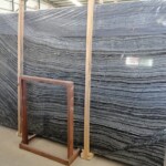 Zebra black marble slab with competitive price